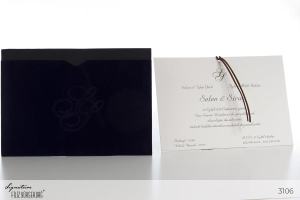 Düğün Davetiyesi Signature 3106 modelleri, fiyatları, örnekleri - Filiz Yüksekdağ