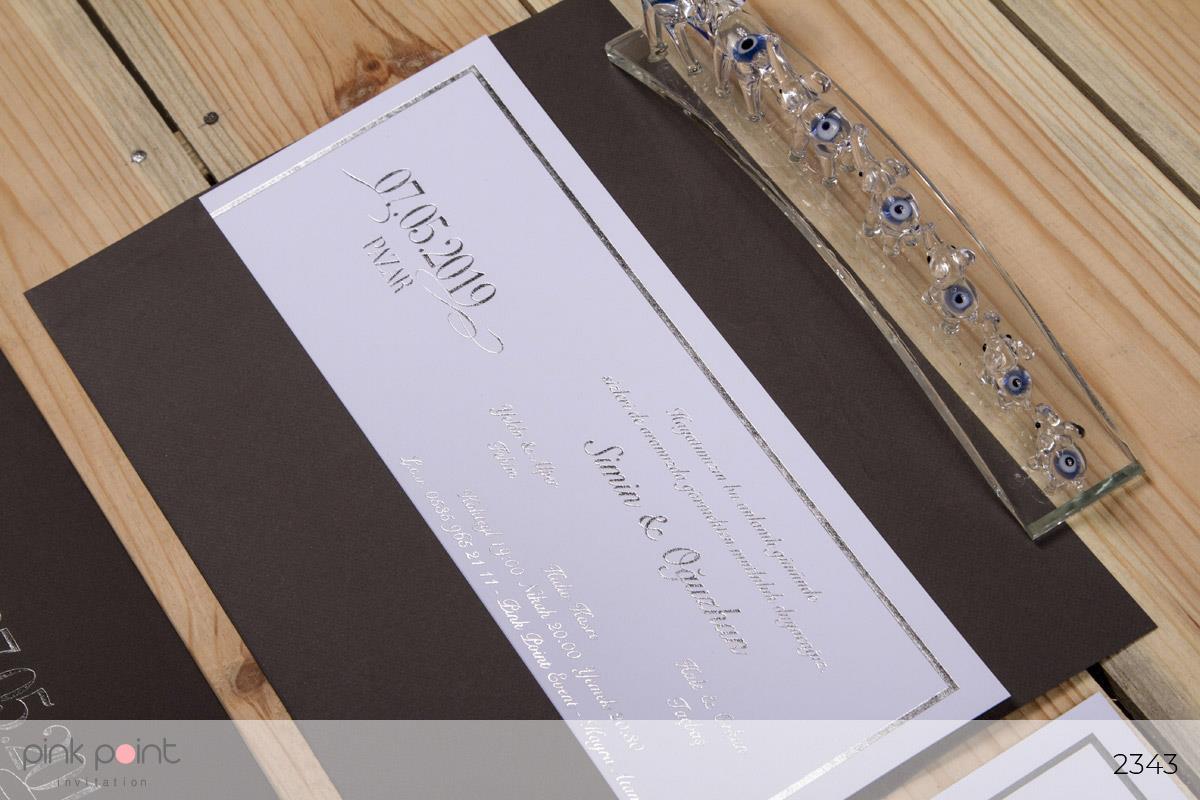 Özel Tasarım Düğün Davetiyesi 2343 modelleri, fiyatları, örneklerİ - Filiz Yüksekdağ
